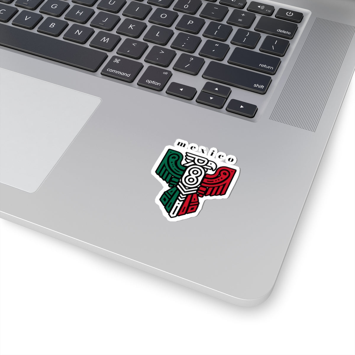 Mexico Eagle Kiss-Cut Sticker — Aztec-Inspired Mexican Flag Decal